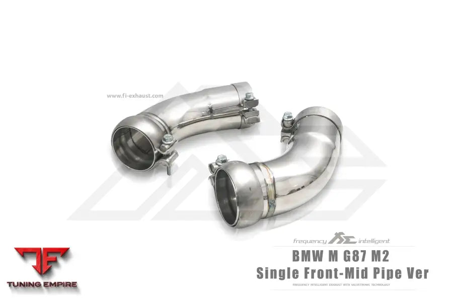 FI EXHAUST BMW M G87 M2 SINGLE MID PIPE M-PERFORMANCE OPF / NON-OPF VALVETRONIC EXHAUST