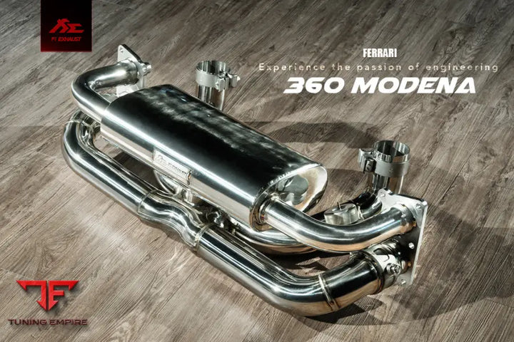 FI EXHAUST FERRARI 360 MODENA / SPIDER EXHAUST SYSTEM