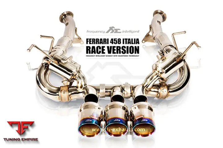 FI EXHAUST FERRARI 458 ITALIA / SPIDER RACE VERSION EXHAUST SYSTEM