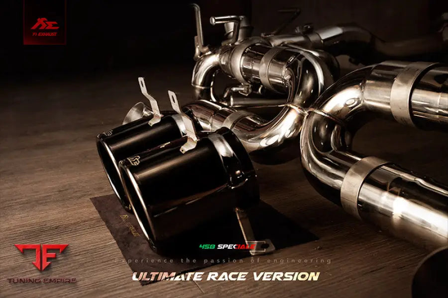 FI EXHAUST FERRARI 458 SPECIALE / SPECIALE A EXHAUST SYSTEM