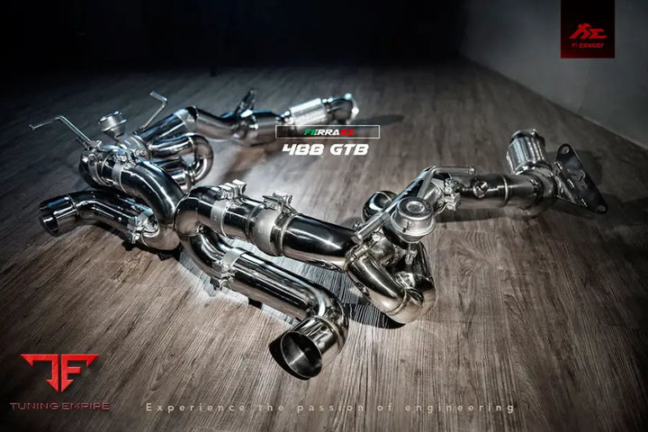 FI EXHAUST FERRARI 488 GTB / SPIDER EXHAUST SYSTEM