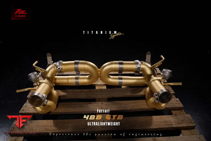 FI EXHAUST FERRARI 488 GTB / SPIDER TITANIUM EXHAUST SYSTEM