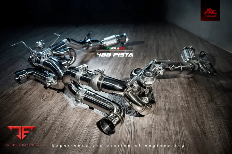 FI EXHAUST FERRARI 488 PISTA EXHAUST SYSTEM