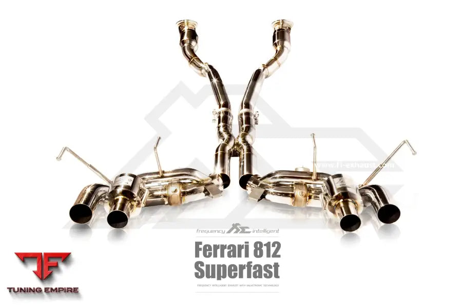 FI EXHAUST FERRARI 812 SUPERFAST / GTS OPF / NON-OPF EXHAUST SYSTEM