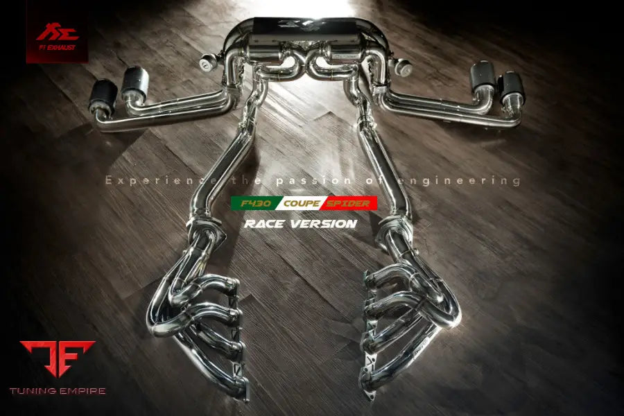 FI EXHAUST FERRARI F430 COUPE / SPIDER RACE VERSION EXHAUST SYSTEM