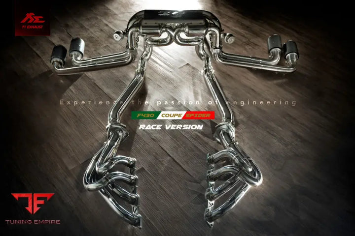 FI EXHAUST FERRARI F430 COUPE / SPIDER RACE VERSION EXHAUST SYSTEM
