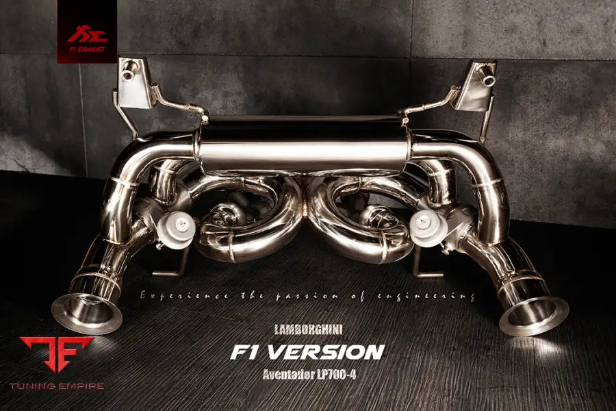 FI EXHAUST LAMBORGHINI AVENTADOR LP700-4 F1 HIGH PITCH VERSION EXHAUST SYSTEM