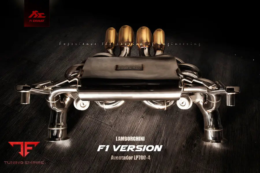 FI EXHAUST LAMBORGHINI AVENTADOR LP750-4 SV F1 HIGH PITCH VERSION EXHAUST SYSTEM