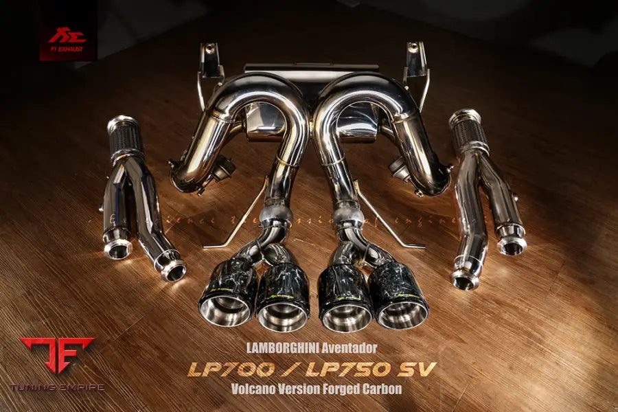 FI EXHAUST LAMBORGHINI AVENTADOR LP750-4 SV VOLCANO FIRETADOR VERSION EXHAUST SYSTEM
