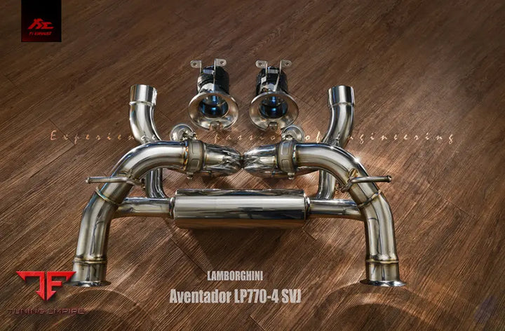 FI EXHAUST LAMBORGHINI AVENTADOR LP770-4 SVJ EXHAUST SYSTEM