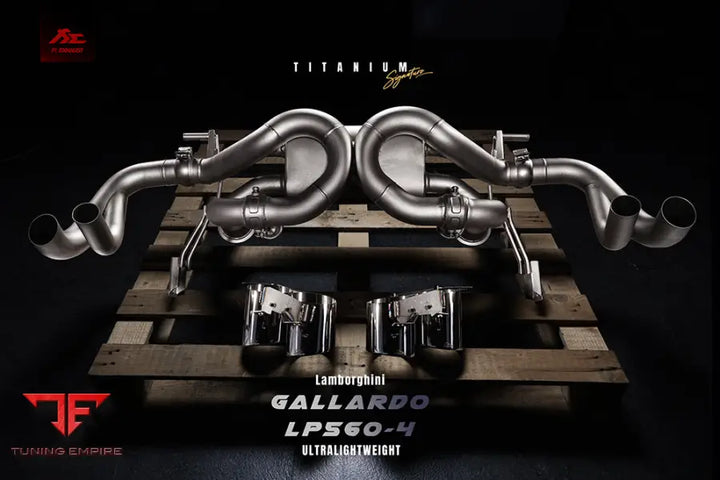 FI EXHAUST LAMBORGHINI GALLARDO LP560-4 TITANIUM EXHAUST SYSTEM