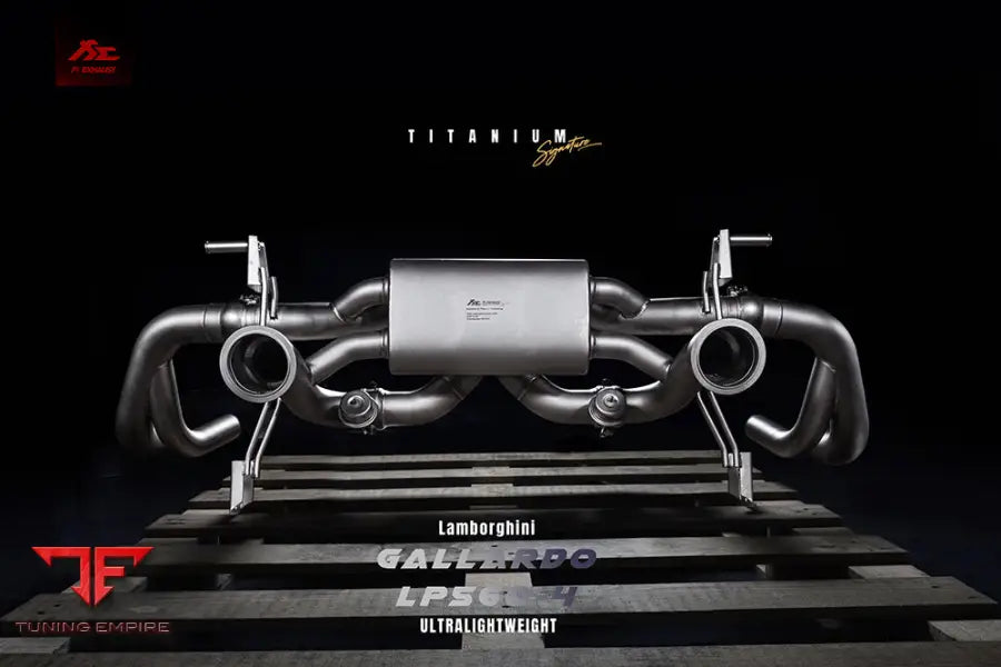 FI EXHAUST LAMBORGHINI GALLARDO LP560-4 TITANIUM EXHAUST SYSTEM