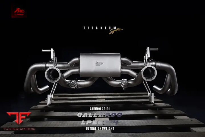 FI EXHAUST LAMBORGHINI GALLARDO LP560-4 TITANIUM EXHAUST SYSTEM