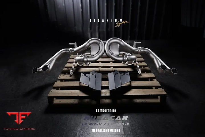 FI EXHAUST LAMBORGHINI HURACAN LP580-2 TITANIUM EXHAUST SYSTEM