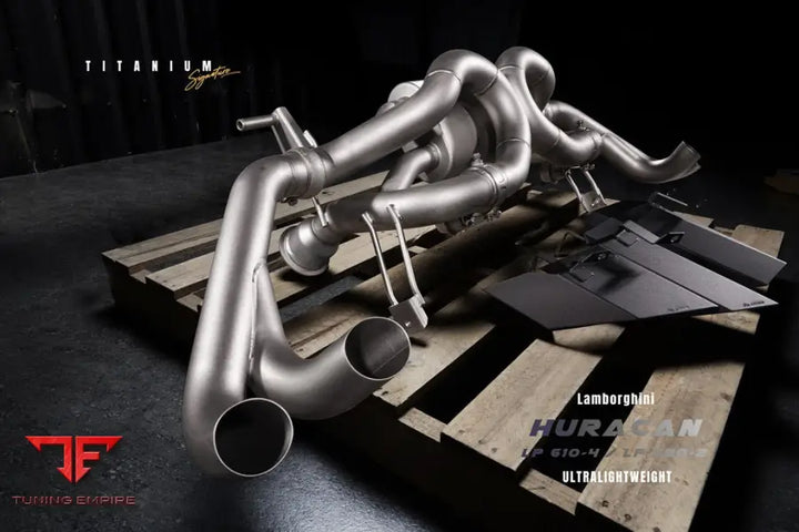 FI EXHAUST LAMBORGHINI HURACAN LP580-2 TITANIUM EXHAUST SYSTEM