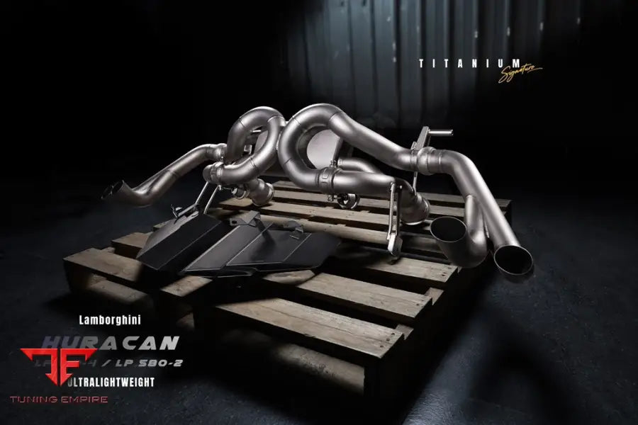 FI EXHAUST LAMBORGHINI HURACAN LP580-2 TITANIUM EXHAUST SYSTEM