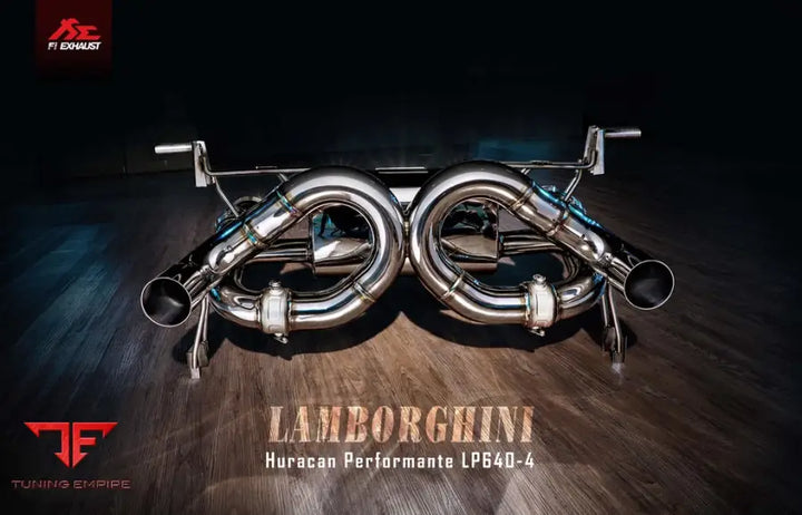 FI EXHAUST LAMBORGHINI HURACAN PERFORMANTE LP640-4 EXHAUST SYSTEM