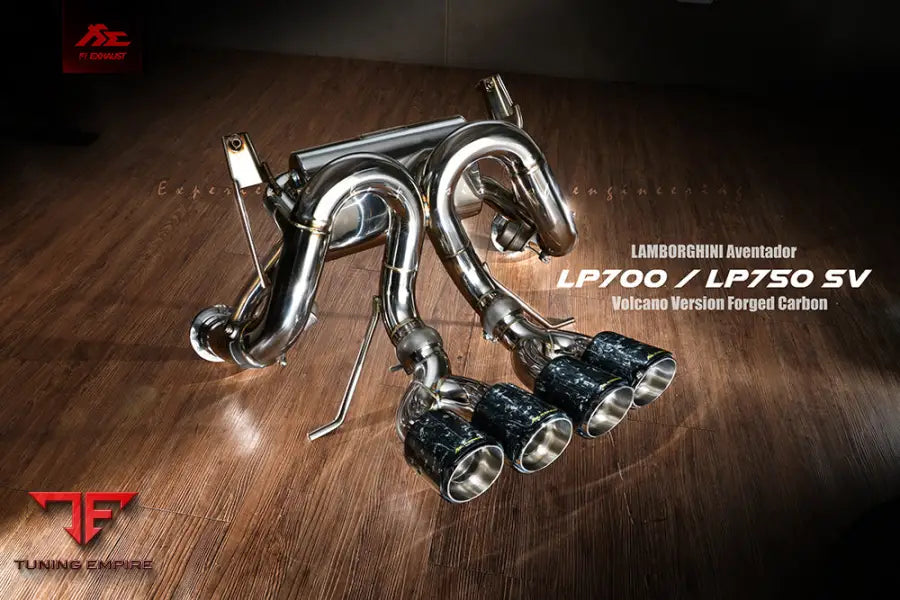 FI EXHAUST LAMBORGHINI LM-640P-CBV + TIP-640P-S + R2016OL + OBD-CAB-V