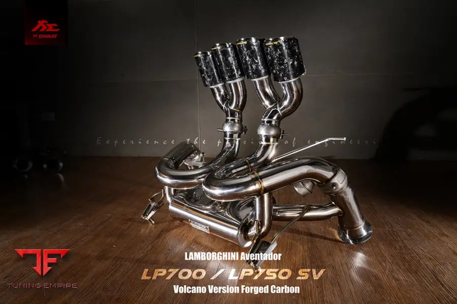 FI EXHAUST LAMBORGHINI LM-640P-CBV + TIP-640P-S + R2016OL + OBD-CAB-V