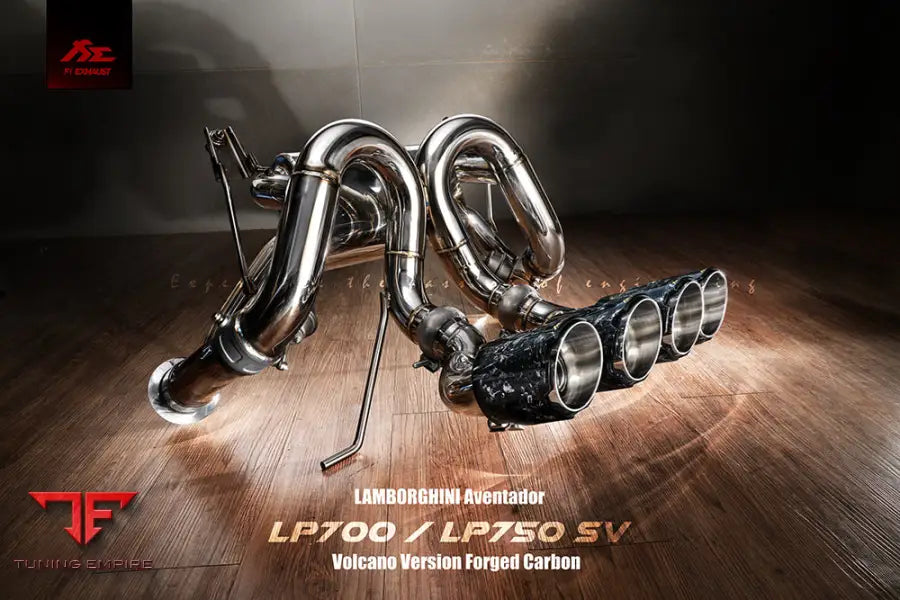 FI EXHAUST LAMBORGHINI LM-640P-CBV + TIP-640P-S + R2016OL + OBD-CAB-V