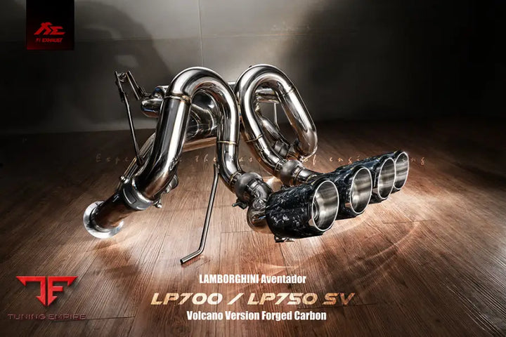 FI EXHAUST LAMBORGHINI LM-640P-CBV + TIP-640P-S + R2016OL + OBD-CAB-V