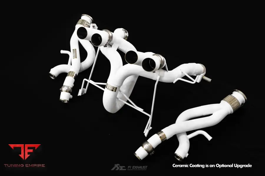 FI EXHAUST LAMBORGHINI REVUELTO NON-VALVE EXHAUST CEL-FREE PACKAGE ULTRA EDITION NON-VALVE EXHAUST SYSTEM