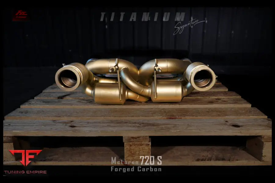 FI EXHAUST MCLAREN 720S COUPE / SPIDER TITANIUM EXHAUST SYSTEM