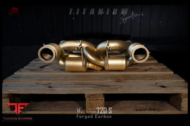 FI EXHAUST MCLAREN 720S COUPE / SPIDER TITANIUM EXHAUST SYSTEM