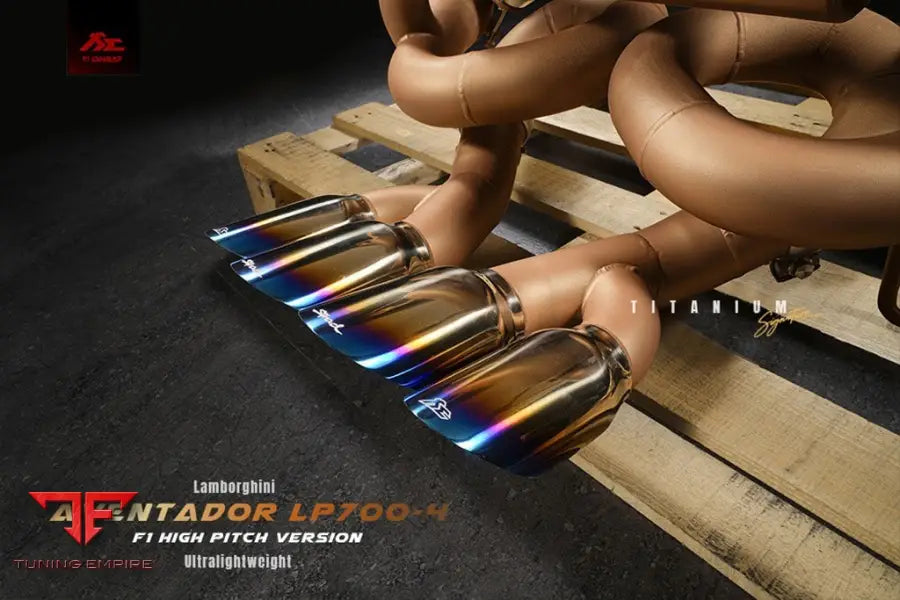 FI EXHAUST MERCEDES-AMG C190 / R190 AMG GT R TITANIUM EXHAUST SYSTEM