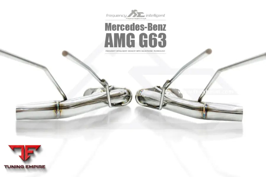 FI EXHAUST MERCEDES-BENZ AMG W463 AMG G63 EXHAUST QUAD TIPS EXHAUST SYSTEM