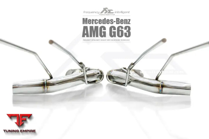 FI EXHAUST MERCEDES-BENZ AMG W463 AMG G63 EXHAUST QUAD TIPS EXHAUST SYSTEM
