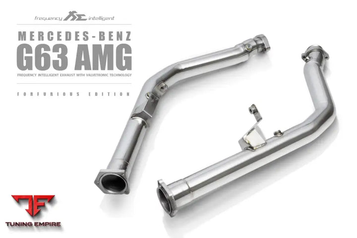 FI EXHAUST MERCEDES-BENZ AMG W463 AMG G63 EXHAUST ULTIMATE DOUBLE QUAD TIPS EXHAUST SYSTEM