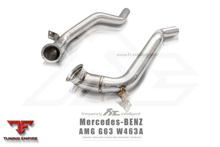 FI EXHAUST MERCEDES-BENZ AMG W463A G63 EXHAUST QUAD TIPS OPF/NON-OPF EXHAUST SYSTEM