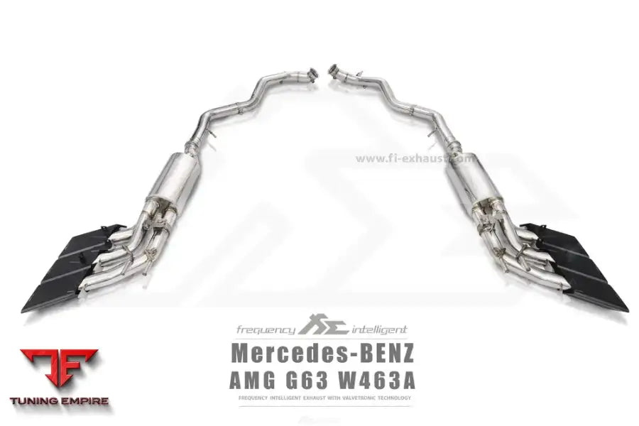 FI EXHAUST MERCEDES-BENZ AMG W463A G63 EXHAUST ULTRA EDITION OPF / NON-OPF EXHAUST SYSTEM