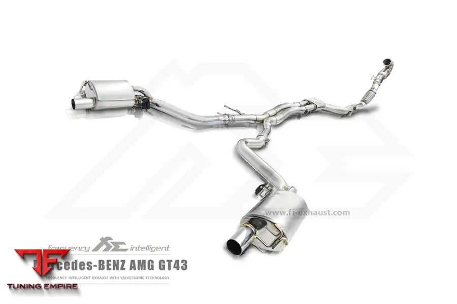 FI EXHAUST MERCEDES-BENZ AMG X290 AMG GT 43 4-DOOR COUPE OPF/NON-OPF EXHAUST SYSTEM