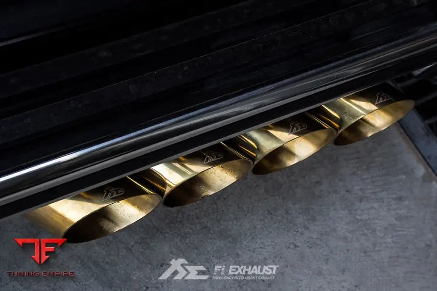 FI EXHAUST MERCEDES-BENZ W463 G500 EXHAUST 4X4 ULTIMATE DOUBLE QUAD TIPS EXHAUST SYSTEM