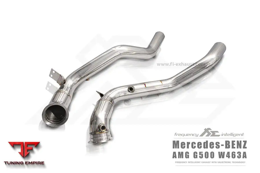 FI EXHAUST MERCEDES-BENZ W463A G500 EXHAUST QUAD TIPS EXHAUST SYSTEM