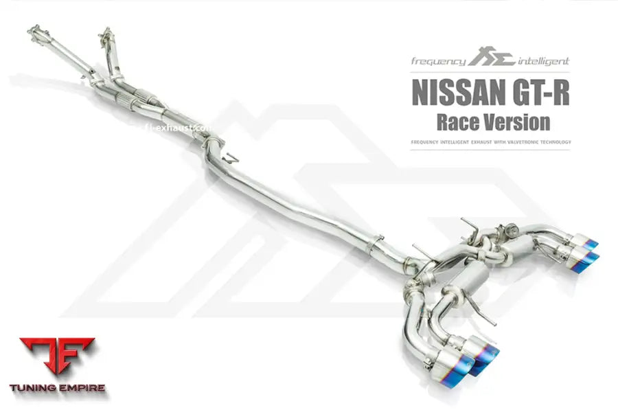 FI EXHAUST NISSAN GT-R R35 EXHAUST FACELIFT RACE VERSION EXHAUST SYSTEM