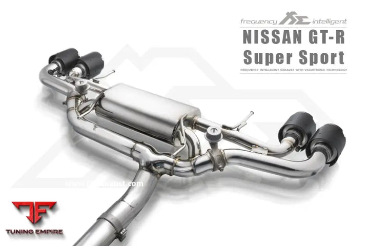 FI EXHAUST NISSAN R35 GT-R EXHAUST FACELIFT SUPER SPORT EXHAUST SYSTEM