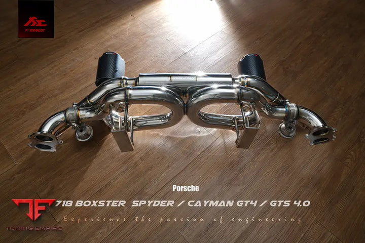 FI EXHAUST PORSCHE 718 BOXSTER / CAYMAN GTS 4.0 EXHAUST OPF EXHAUST SYSTEM