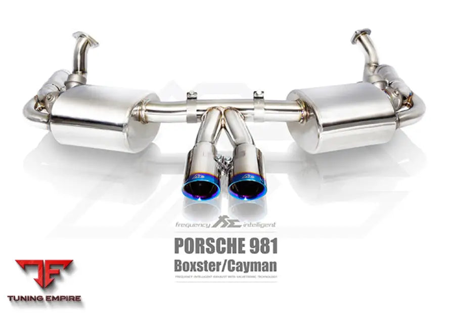 FI EXHAUST PORSCHE 981 BOXSTER / CAYMAN EXHAUST SYSTEM