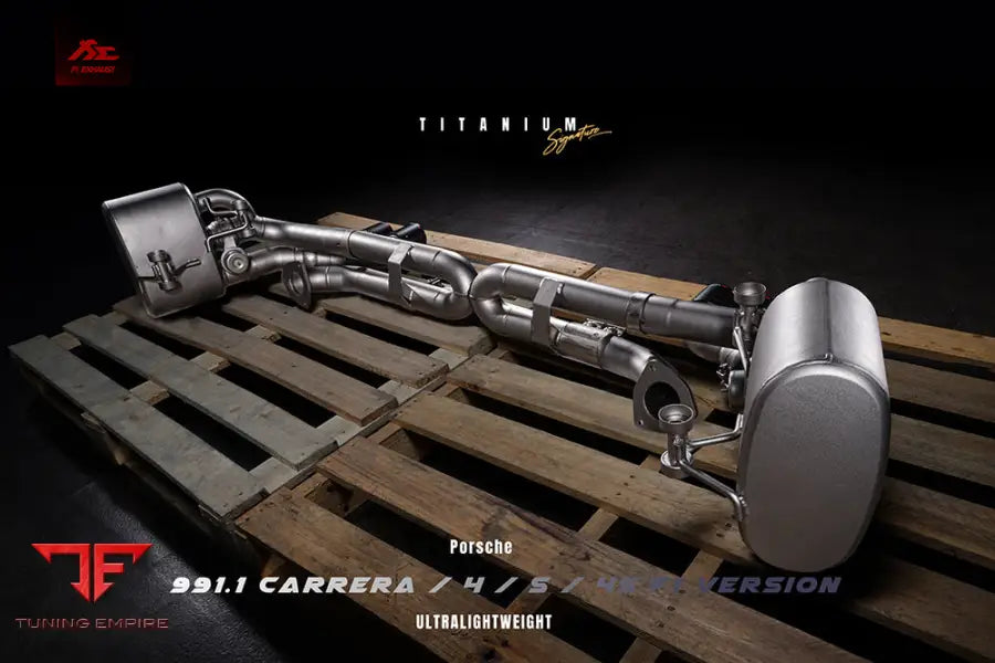 FI EXHAUST PORSCHE 991.1 CARRERA / 4 / S / 4S F1 VERSION TITANIUM EXHAUST SYSTEM
