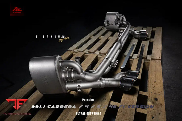 FI EXHAUST PORSCHE 991.1 CARRERA / 4 / S / 4S F1 VERSION TITANIUM EXHAUST SYSTEM