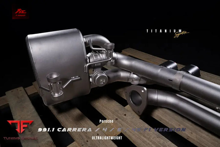 FI EXHAUST PORSCHE 991.1 CARRERA / 4 / S / 4S F1 VERSION TITANIUM EXHAUST SYSTEM