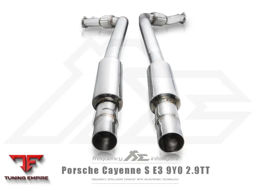 FI EXHAUST PORSCHE 9Y0 CAYENNE S / CAYENNE COUPE S 2.9TT EXHAUST OPF / NON-OPF EXHAUST SYSTEM
