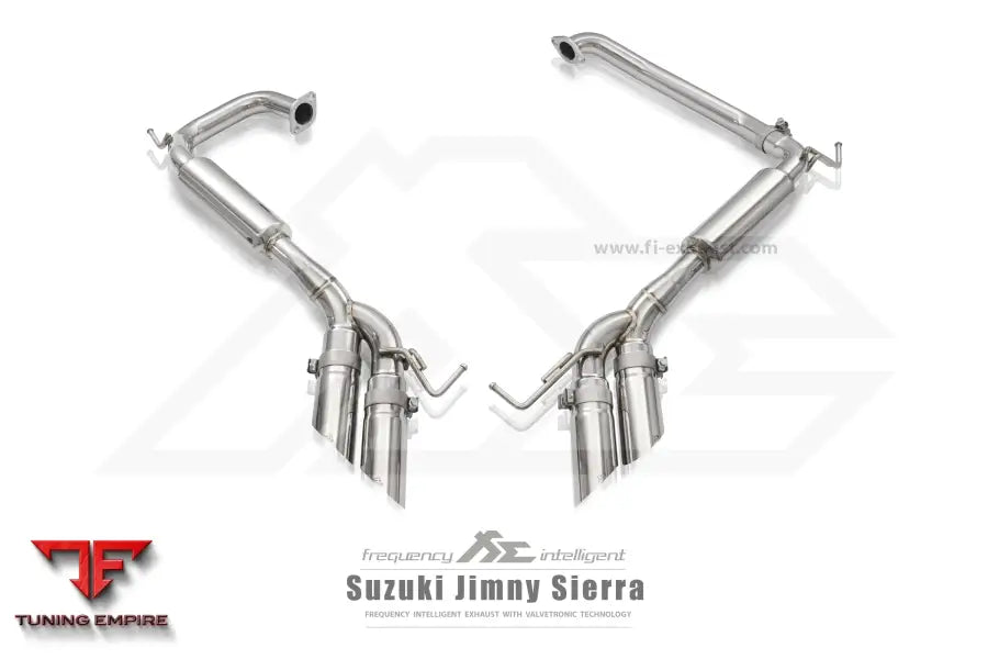 FI EXHAUST SUBARU JB74 JIMNY SIERRA QUAD VERSION EXHAUST SYSTEM
