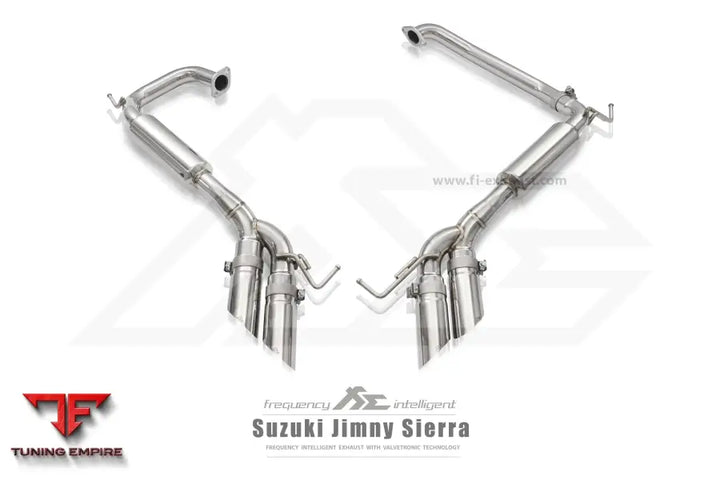 FI EXHAUST SUBARU JB74 JIMNY SIERRA QUAD VERSION EXHAUST SYSTEM