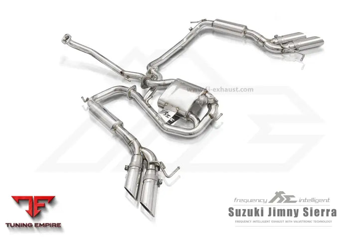 FI EXHAUST SUZUKI JB74 JIMNY SIERRA QUAD VERSION EXHAUST SYSTEM
