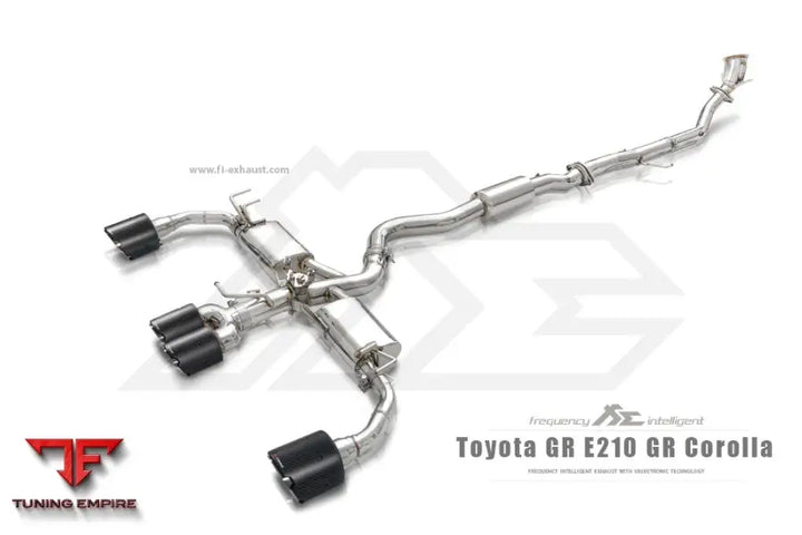 FI EXHAUST TOYOTA E210 GR COROLLA EXHAUST SYSTEM