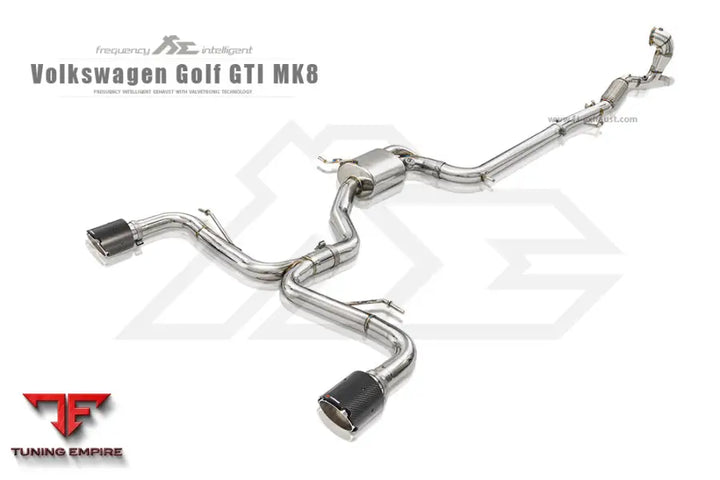 FI EXHAUST VOLKSWAGEN GOLF GTI MK8 OPF/NON-OPF EXHAUST SYSTEM